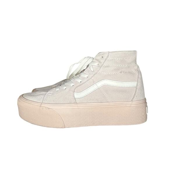 Vans SK8-HI Tapered Stackform Unisex M8.5 W10 Sneakers Pink - Picture 1 of 6